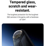 Per Insta360 X5, 2 filtri panoramici per action camera (2 pezzi/confezione): filtri a densità neutra, filtri di protezione in vetro., ND16, ND32, ND64