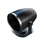 Riscaldatore per veicoli con velocità della ventola regolabile, riscaldatore antiappannamento e sbrinamento, Black 12V, Black 24V, Brown 12V, Brown 24V