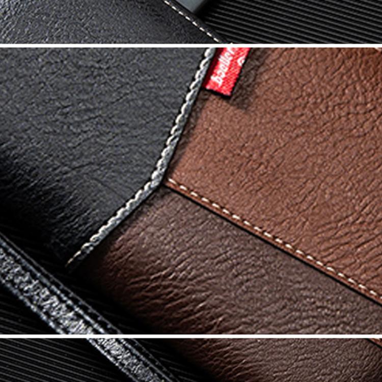 Portafoglio lungo da uomo Baellerry C3165, ideale per affari, con protezione RFID antifurto e porta carte multiple.