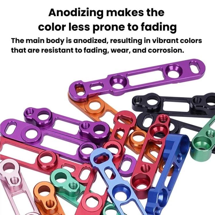 Adattatore ENLEE per freni a disco per bici da strada, Front Clamp Black, Front Clamp Red, Front Clamp Blue, Rear Clamp Black, Rear Clamp Red, Rear Clamp Blue