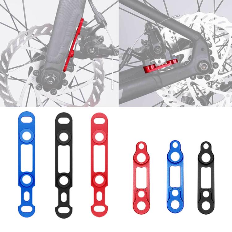 Adattatore ENLEE per freni a disco per bici da strada, Front Clamp Black, Front Clamp Red, Front Clamp Blue, Rear Clamp Black, Rear Clamp Red, Rear Clamp Blue