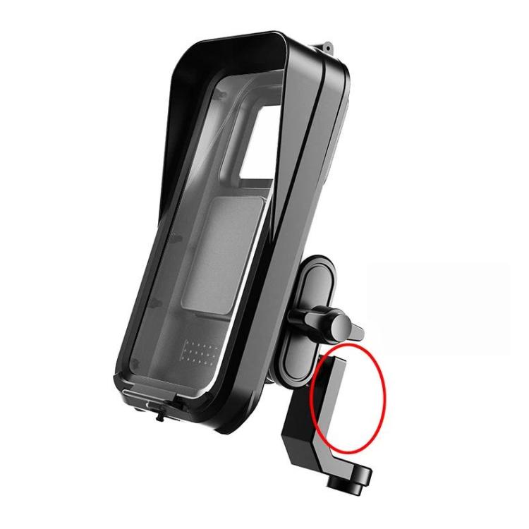 Supporto impermeabile per telefono con navigatore per moto e biciclette, Handlebar Charging, Handlebar Standard, Rearview Mirror Charging, Rearview Mirror Standard