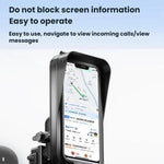 Supporto impermeabile per telefono con navigatore per moto e biciclette, Handlebar Charging, Handlebar Standard, Rearview Mirror Charging, Rearview Mirror Standard