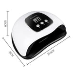 BLUEQUE 11T Lampada LED per unghie 48W Asciugatura rapida Lampada LED per polimerizzazione smalto Lampada UV, US Plug, EU Plug, USB