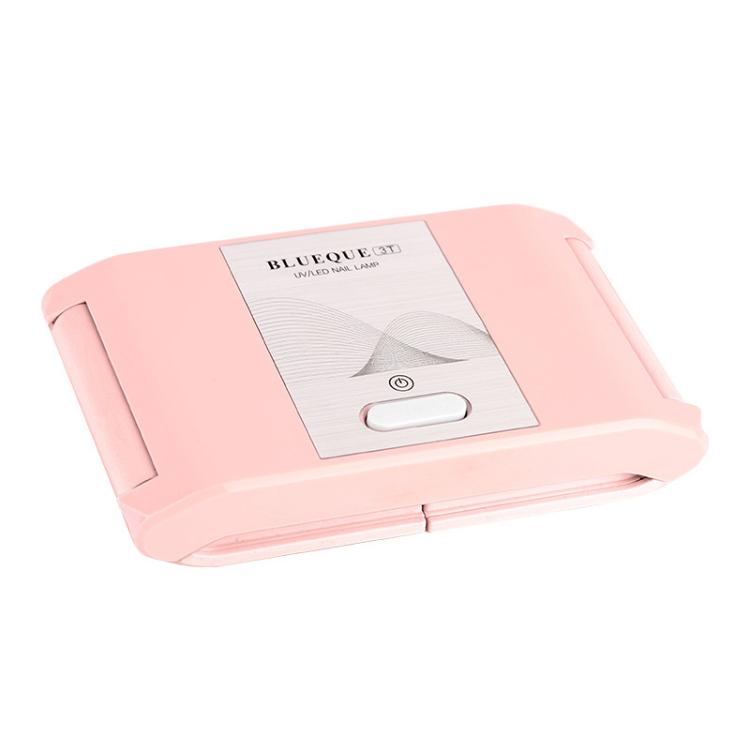 BLUEQUE 3T USB 36W Lampada per unghie portatile pieghevole UV per smalto gel, luce LED per polimerizzazione, USB Type
