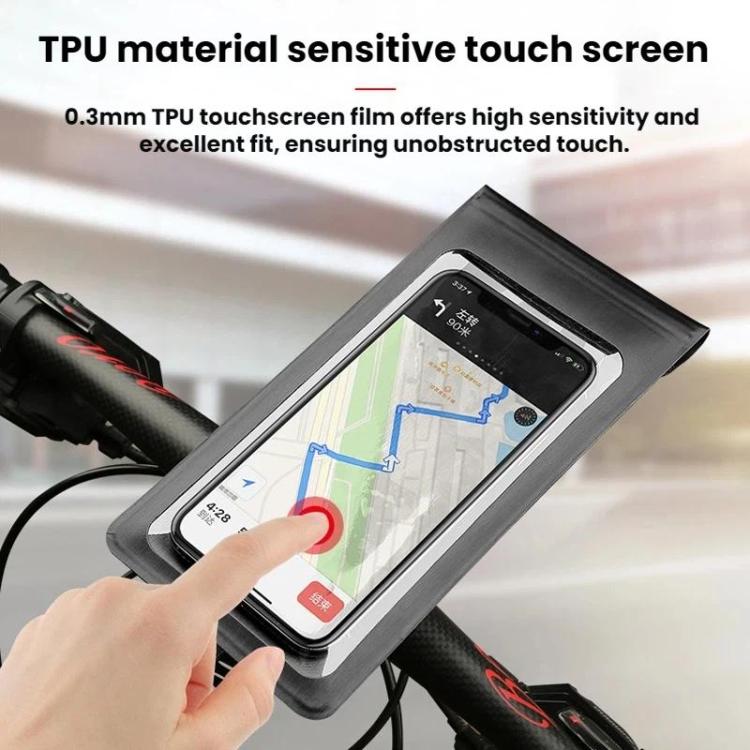 Borsa impermeabile per bicicletta/moto con supporto per telefono, F1-C Handlebar Mount, F1-M Rearview Mirror Mount