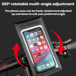 Borsa impermeabile per bicicletta/moto con supporto per telefono, F1-C Handlebar Mount, F1-M Rearview Mirror Mount