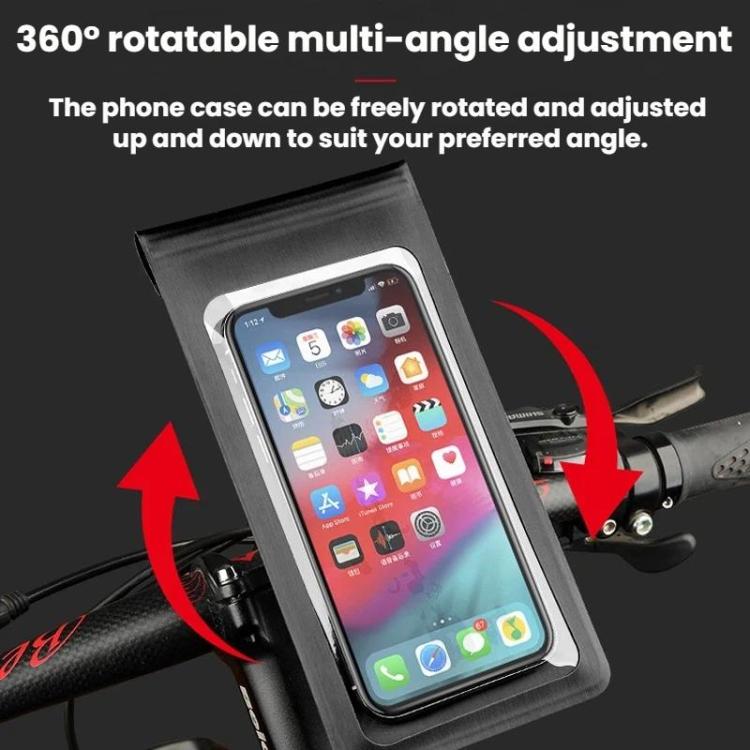Borsa impermeabile per bicicletta/moto con supporto per telefono, F1-C Handlebar Mount, F1-M Rearview Mirror Mount
