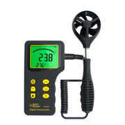 Anemometro SMART SENSOR con cassetta degli attrezzi per il trasporto, SmartSensor AR836+