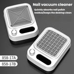BLUEQUE Aspiratore per polvere di unghie ad alta potenza da 80 W, robusto e silenzioso., A Style US Plug, A Style EU Plug, B Style US Plug, B Style EU Plug