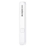 BLUEQUE Lampada LED portatile ricaricabile da 3W per asciugatura unghie, lampada per polimerizzazione di una singola punta dell'unghia, 3A Push-Button (White), 3B Screen (White), 3A Push-Button (Wood Grain), 3B Screen (Wood Grain)