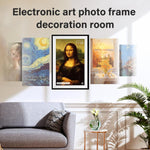 Cornice digitale intelligente con calendario e agenda da 10,1 pollici con Wi-Fi e display touchscreen, controllabile tramite app., EU Plug, US Plug, UK Plug, AU Plug