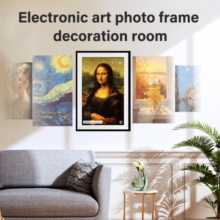Cornice digitale intelligente con calendario e agenda da 10,1 pollici con Wi-Fi e display touchscreen, controllabile tramite app., EU Plug, US Plug, UK Plug, AU Plug