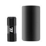 WEST BIKING Adattatore universale per valvola di gonfiaggio CO2 per biciclette, compatibile con valvole Presta e Schrader, con manicotto in schiuma antigelo.