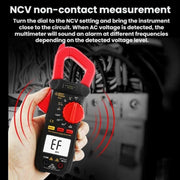 Multimetro a pinza CC con display digitale ad alta precisione SMART SENSOR, ST822