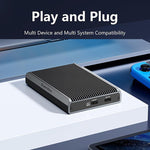 M.2 Disk Array Enclosure NVMe / SATA Dual-Protocol RAID Portable SSD Enclosure 20Gbps Offline Copy, DB280A3