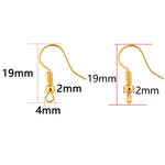 50 pezzi di perni e ganci per orecchini in acciaio inossidabile, accessori per la creazione di gioielli fai da te, Steel Straight Bar, Gold Straight Bar, Steel Cross, Gold Cross