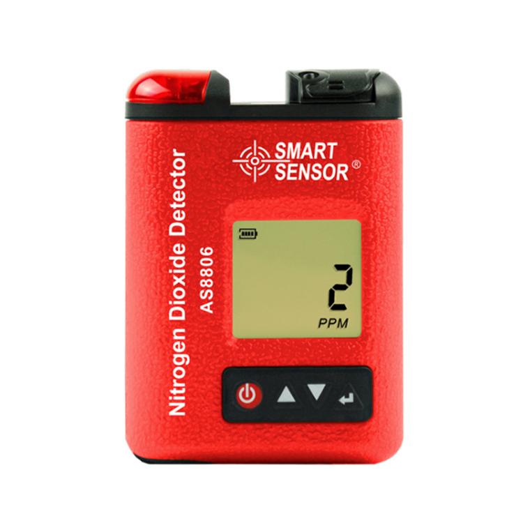 Rilevatore di concentrazione di biossido di azoto con display digitale SMART SENSOR, AS8806
