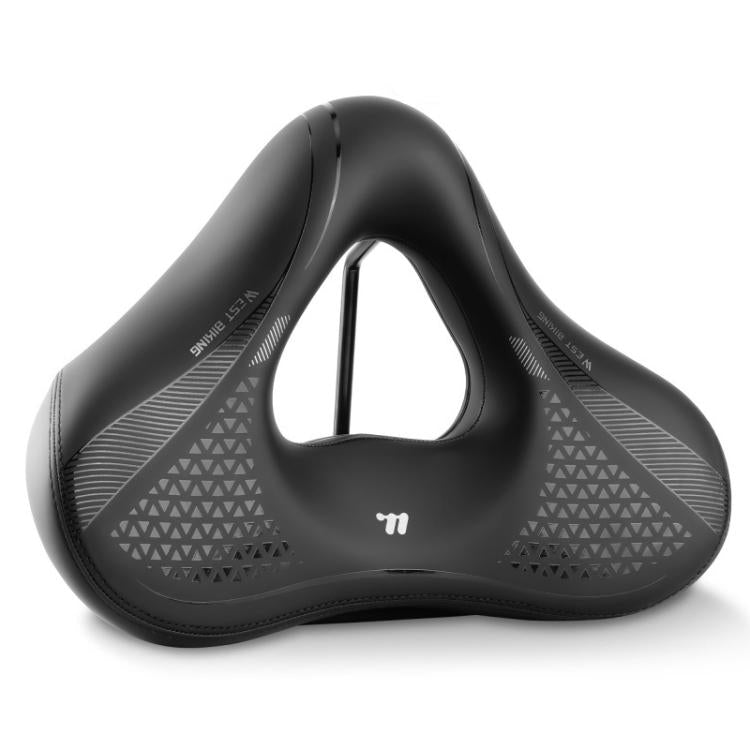 Sella da bici WEST BIKING Comfort con ammortizzazione, design ampio e ventilato per mountain bike/bici da strada., M, L
