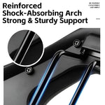 Sella da bici WEST BIKING Comfort con ammortizzazione, design ampio e ventilato per mountain bike/bici da strada., M, L
