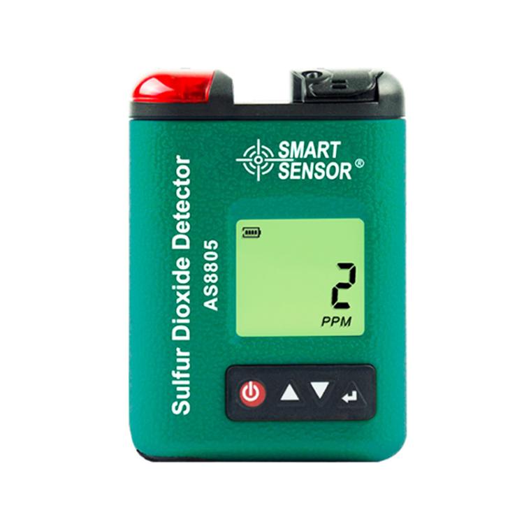 Rilevatore di concentrazione di biossido di zolfo con display digitale SMART SENSOR, AS8805