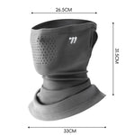 WEST BIKING Maschera invernale con elastici per le orecchie, doppio strato in pile, scaldacollo antivento per ciclismo, Free Size