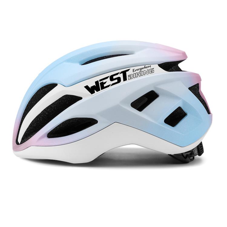 Casco da ciclismo WEST BIKING per ragazzi, ideale per bici da strada e mountain bike, con imbottitura agli ioni negativi e fibbia magnetica., 48-52cm