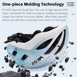 Casco da ciclismo WEST BIKING per ragazzi, ideale per bici da strada e mountain bike, con imbottitura agli ioni negativi e fibbia magnetica., 48-52cm