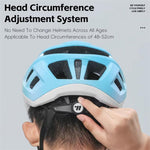 Casco da ciclismo WEST BIKING per ragazzi, ideale per bici da strada e mountain bike, con imbottitura agli ioni negativi e fibbia magnetica., 48-52cm