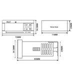 Regolatore di temperatura a microcomputer STC-9200 - Uscita a 3 modalità per refrigerazione, sbrinamento e controllo della ventola, universale per celle frigorifere/refrigeratori