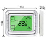 Termostato digitale da 220 V con ampio display LCD per condizionatore d'aria FCU, T6861H2WB, T6861H2WG