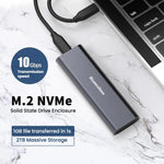 Blueendless 2802N Custodia SSD NVMe M.2 con USB-C