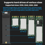 Blueendless 2802N Custodia SSD NVMe M.2 con USB-C