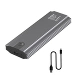 Custodia esterna SSD M.2 NVMe/SATA in alluminio 10Gbps