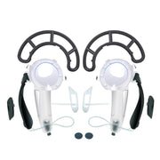 Set di impugnature per controller Meta Quest 3 con telaio protettivo esteso e migliorato.