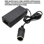 Adattatore di alimentazione 12V 5A per portabicchieri auto, convertitore di potenza per aspirapolvere, US Plug, EU Plug, UK Plug