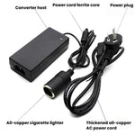 Adattatore di alimentazione 12V 5A per portabicchieri auto, convertitore di potenza per aspirapolvere, US Plug, EU Plug, UK Plug