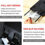 Lente d'ingrandimento verticale per schermo da 14 pollici per cellulari con telecomando, amplificatore di proiezione per schermo mobile Ultra HD e supporto da tavolo., Blu-ray Ultra HD, Blu-ray High Definition
