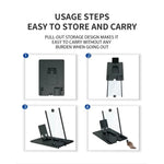 Lente d'ingrandimento verticale per schermo da 14 pollici per cellulari con telecomando, amplificatore di proiezione per schermo mobile Ultra HD e supporto da tavolo., Blu-ray Ultra HD, Blu-ray High Definition
