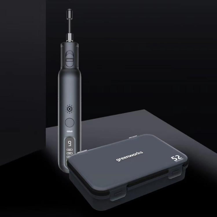 Greenworks Mini Smerigliatrice 8V, set di 52 utensili rotanti per smerigliatura, senza fili, velocità variabile, incisore wireless, AGK302