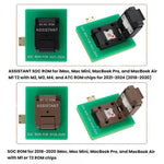 Set di 8 strumenti per la riparazione e lo sblocco della scheda madre dei MacBook serie 2008-2024., SoFix U-BOS2 Pro