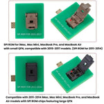 Set di 8 strumenti per la riparazione e lo sblocco della scheda madre dei MacBook serie 2008-2024., SoFix U-BOS2 Pro