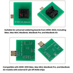 Set di 8 strumenti per la riparazione e lo sblocco della scheda madre dei MacBook serie 2008-2024., SoFix U-BOS2 Pro