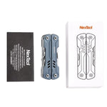 NexTool S11 Mini Sailor 11-in-1 Multitool da esterno: coltello tascabile, pinze pieghevoli, tronchesi, kit di sopravvivenza EDC, S11 Blue, S11 Black