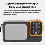 Radio portatile W-916 FM/AM doppia banda con luce lettura