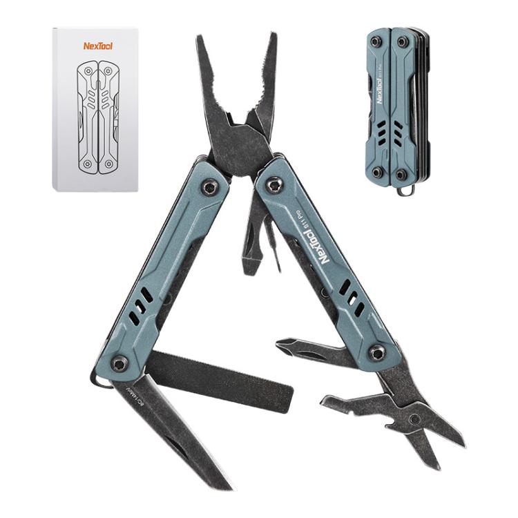 NexTool S11 Pro Mini Sailor 12-in-1 Multi Tool da esterno, coltello tascabile, pinze pieghevoli, tronchesi, kit di sopravvivenza EDC, S11 Pro