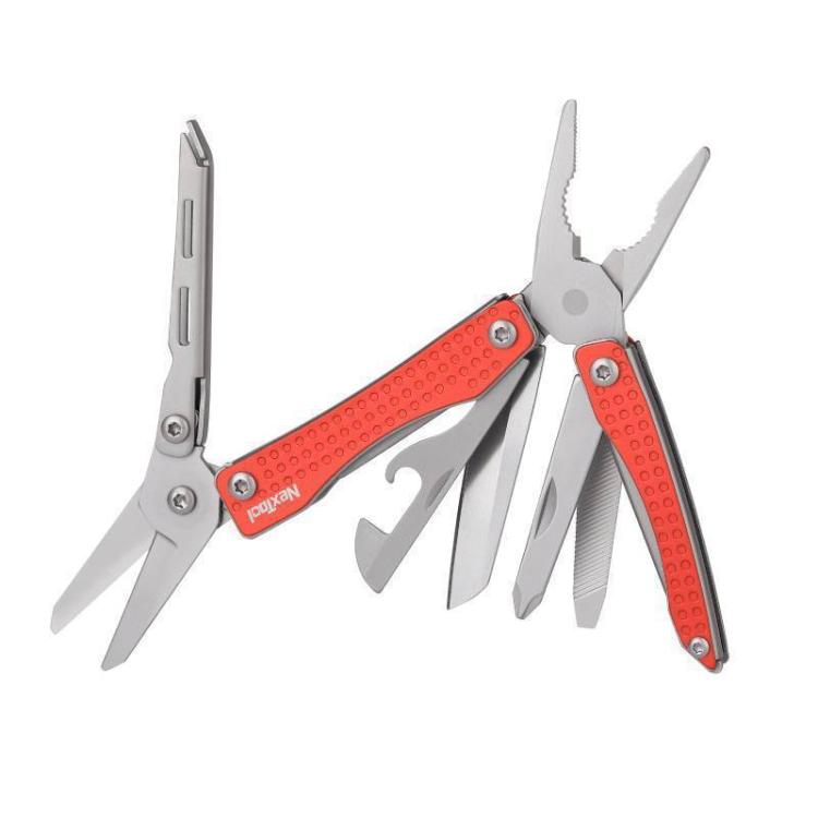 Pinze multifunzione NexTool Mini Flagship 10 in 1, multiutensile da portachiavi EDC, mini coltello tascabile