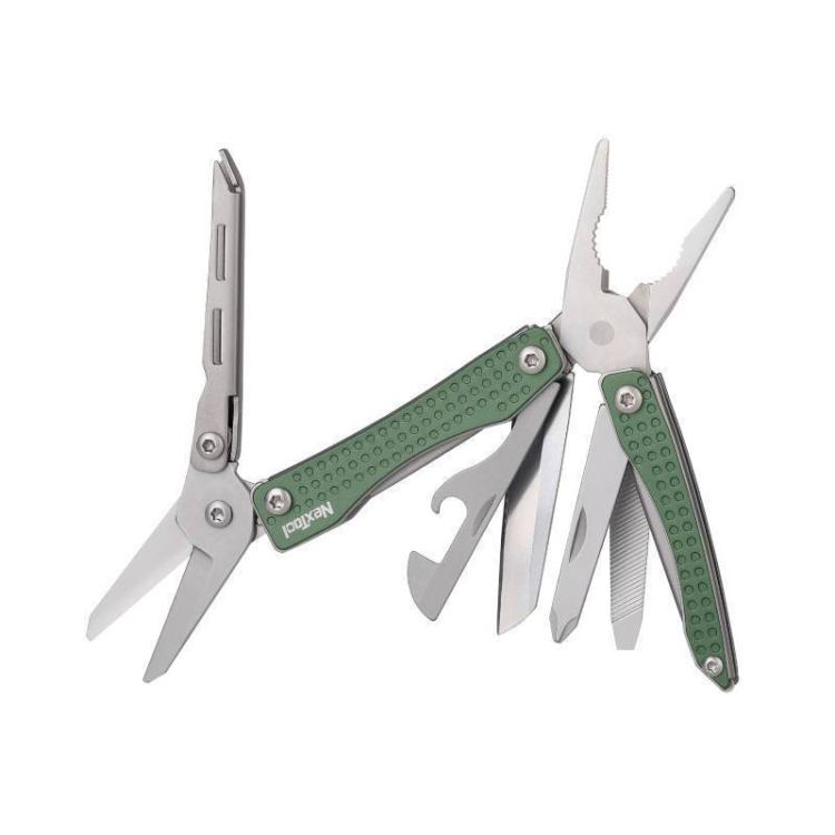 Pinze multifunzione NexTool Mini Flagship 10 in 1, multiutensile da portachiavi EDC, mini coltello tascabile