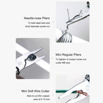 Pinze multifunzione NexTool Mini Flagship 10 in 1, multiutensile da portachiavi EDC, mini coltello tascabile