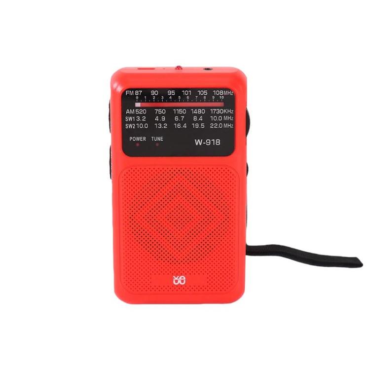 Radio portatile W-918 FM AM SW a doppia alimentazione